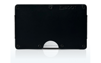 Thumbnail for black leather slim RFID wallet for men