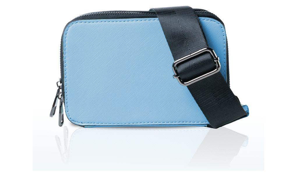 crossbody sling bag in blue