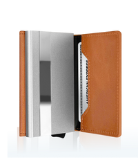 Thumbnail for trifold airtag wallet with magnetic closure