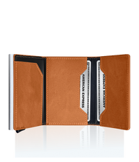 Thumbnail for trifold inside airtag wallet with 3 additional pockets