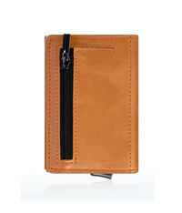 Thumbnail for airtag wallet for men with zipper pouch for coins